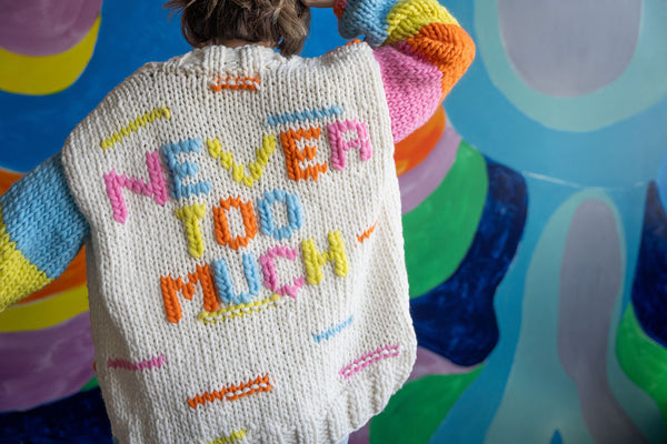 MADE TO ORDER : Never Too Much Cardigan Sweater