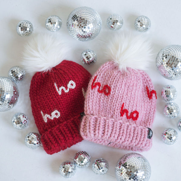 The Ho Hat in Red + Winter White