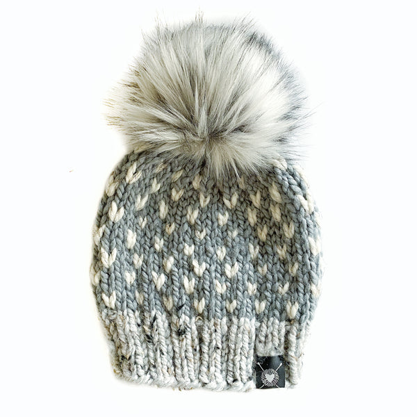 NWOT Fur Pom Pom Beanie with Rhinestone Heart Juicy Couture Women main image 4