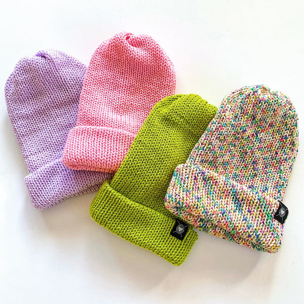 Delight Beanie in Funfetti(wool free)