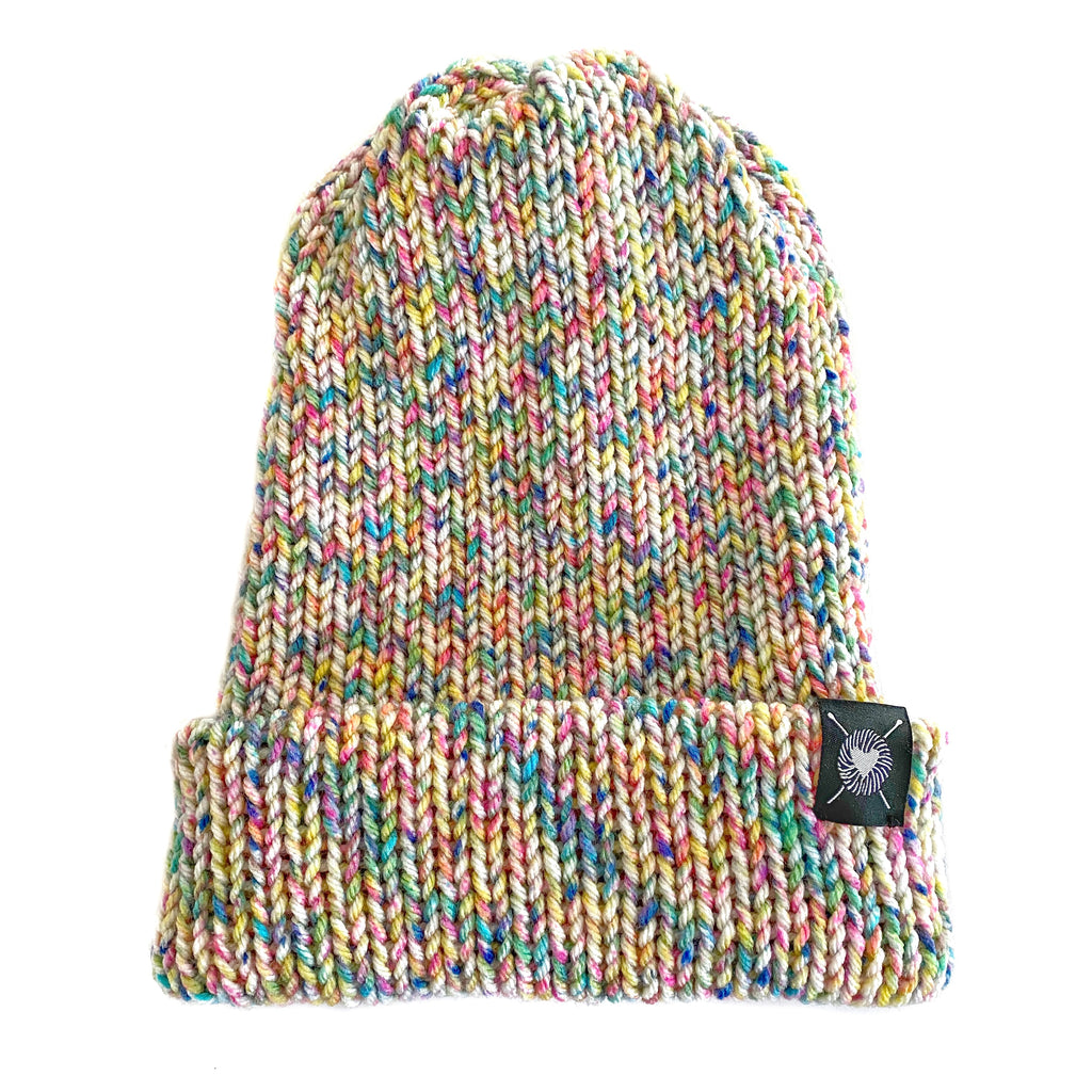 Delight Beanie in Funfetti(wool free)