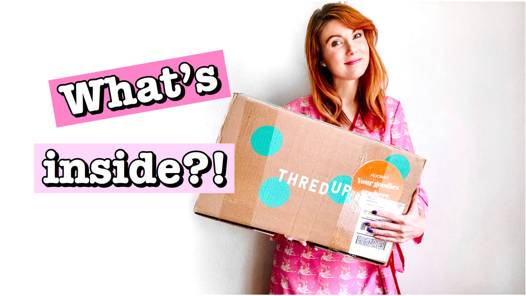 What's Inside a ThredUP Goody Box? Come Online Thrift With Me!