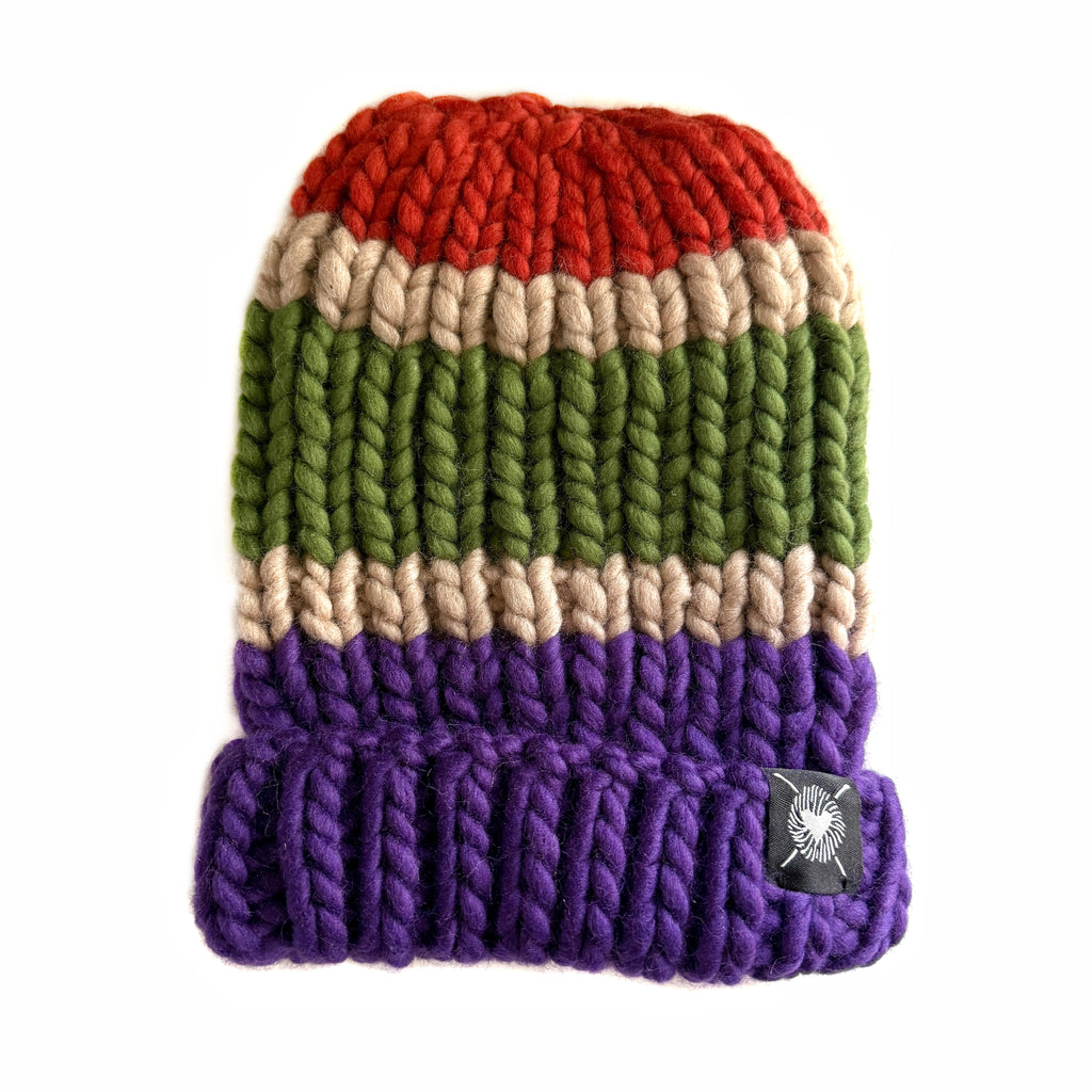Zero Waste : Merino Folded Brim Beanie