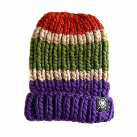 Zero Waste : Merino Folded Brim Beanie