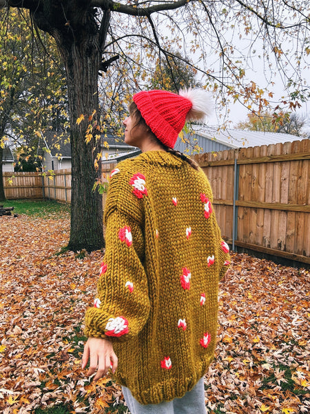 MADE TO ORDER : Leopard Print Cardigan Sweater