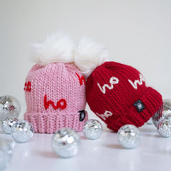 The Ho Hat in Red + Winter White